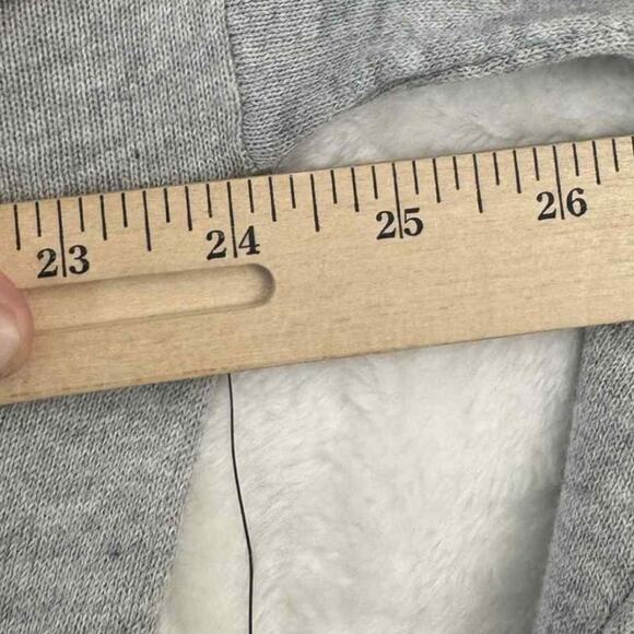 NWT DKNY Gray Sequin Pocket Turtleneck Sweater M Knit - Picture 5 of 5